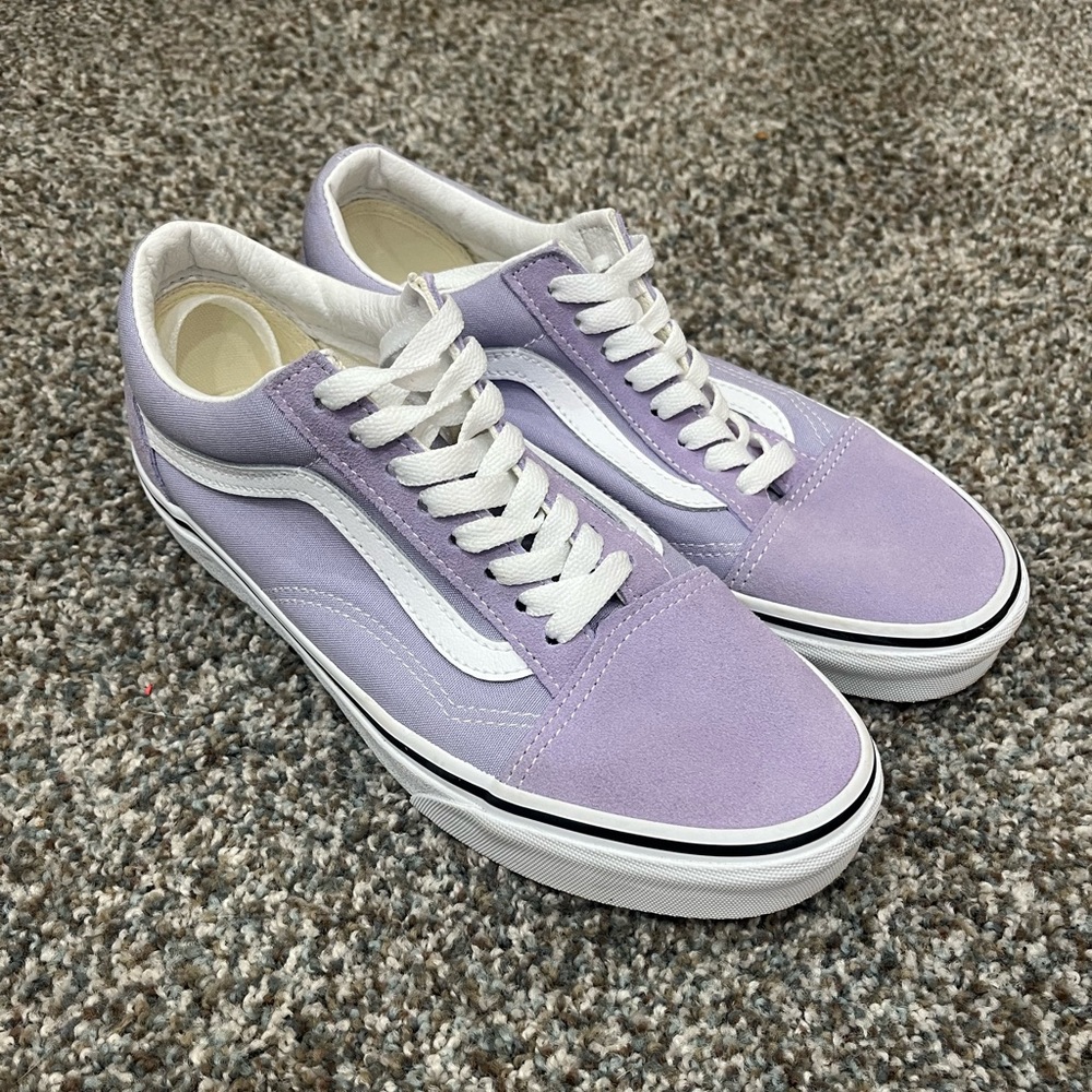 NWOT light purple vans